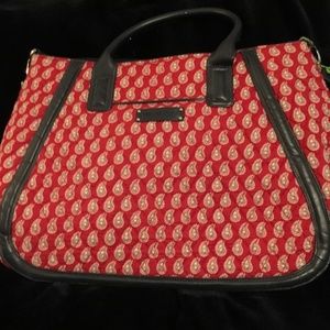 Vera Bradley Red Bandana Bag